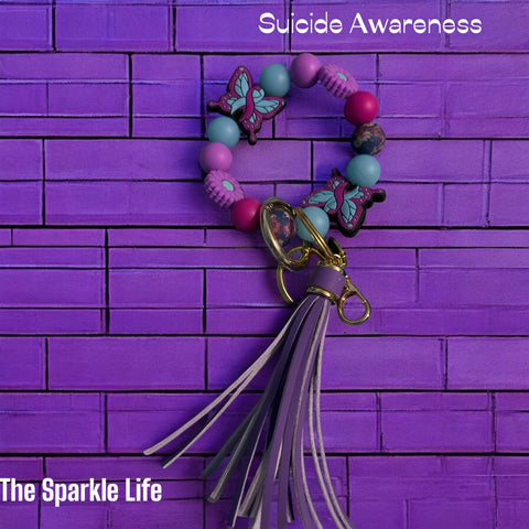 For a Cause - Mental Health & Suicide awareness Keychains