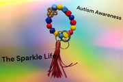 AUTISUM AWARNESS KEYCHAIN WRISTLET
