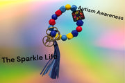 AUTISUM AWARNESS KEYCHAIN WRISTLET